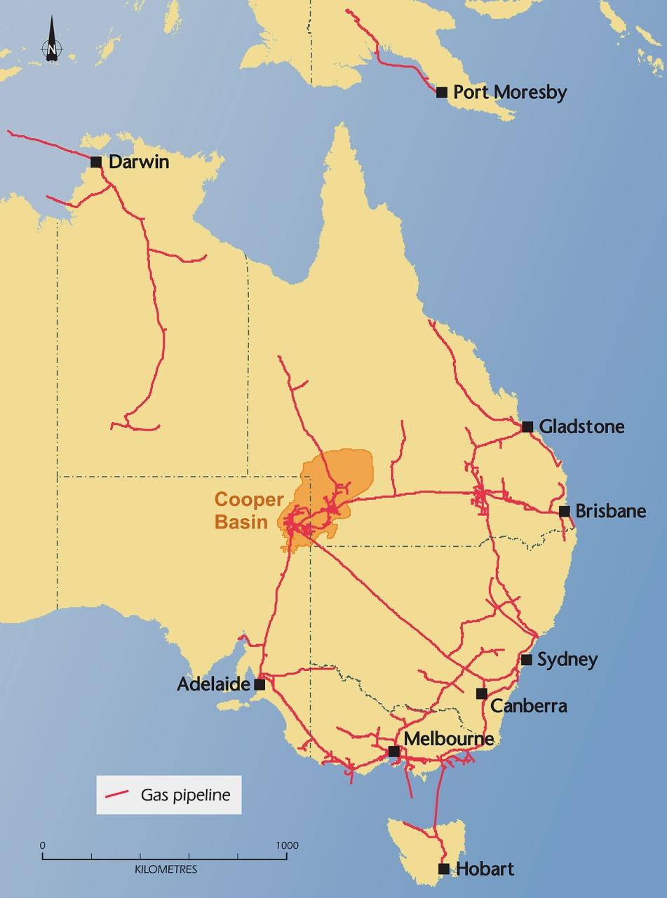 Expanding the base business Positioning for long-term Australian gas supply Beach is seeking to grow its base gas business in eastern Australian markets from the Cooper Basin Good long-term growth