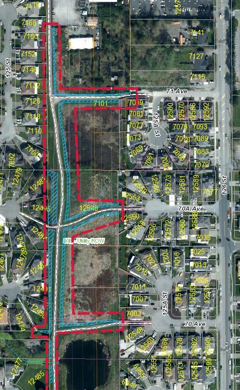 Site #37 60E Utility ROW 12500 between 68 & 72 Ave Map #1 RFQ