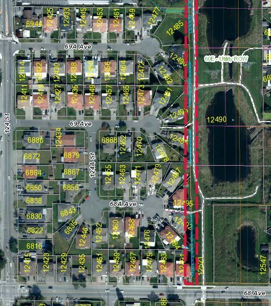 Site #37 60E Utility ROW 12500 between 68 & 72 Ave Map #2 RFQ