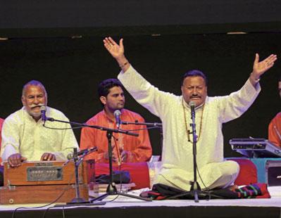 auditorium with their soulful Sufi renditions Lead