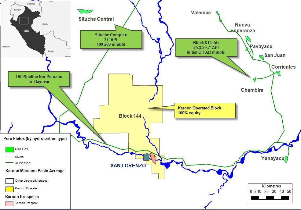 Equity interests in Block Z38: KEI (Peru Z38) Pty Ltd, Sucursal del Peru (Operator) 75%* Vietnam American Exploration Company LLC 25% * Karoon must pay 100% of the cost of one well to fulfill its