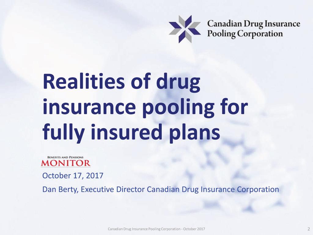 But if an ASO or a refund accounting plan wants to become fully insured and join CDIPC, certificates with pre-existing high cost drug claims will be Specialty Drug Spend Digging a little bit deeper,