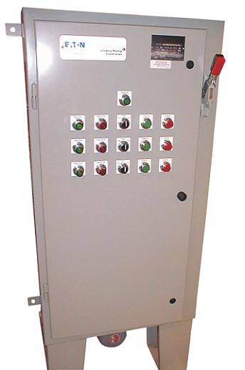 February 009 1-1 Product Description Eaton s Cutler-Hammer custom Pump Controllers are designed for use in a variety of Industrial, Commercial and Municipal pumping applications from simplex and