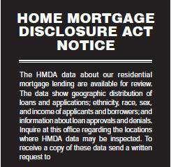 HMDA Survival Steps Step 6: Don t Forget HMDA Disclosure Requirements HMDA Poster must be