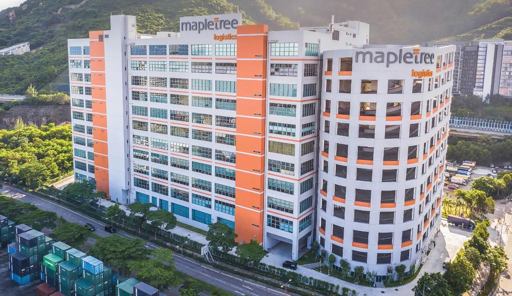 Message from the Chairman and CEO continued Mapletree Logistics Hub Tsing Yi During the year, we expanded our presence in Hong Kong with the acquisitions of MLHTY and the remaining 38% in strata