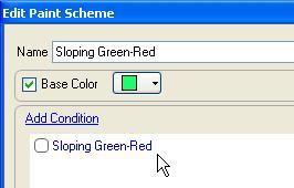 Save Color Scheme Saving the color scheme is simple. First, right-click on the Condition Bubble and choose Save Condition.