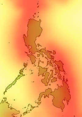 Seismicity and EQ hazard map Philippines Historical