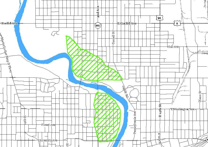 Birdland / Central Place Timing and Requirements Map Current Interim FIRM zone shaded X - protected by levee; unrestricted development allowed through December 2011 FIRM zone AE; new levee under