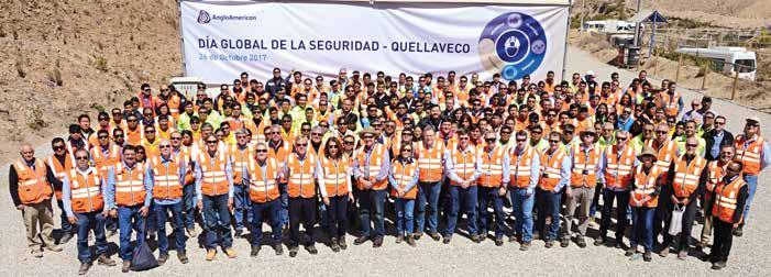 Left: Directors visiting the Quellaveco copper project in Peru.