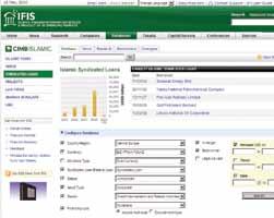 Islamic Lending Database Highly interactive intuitive database comprising Global Shariah Compliant lending,