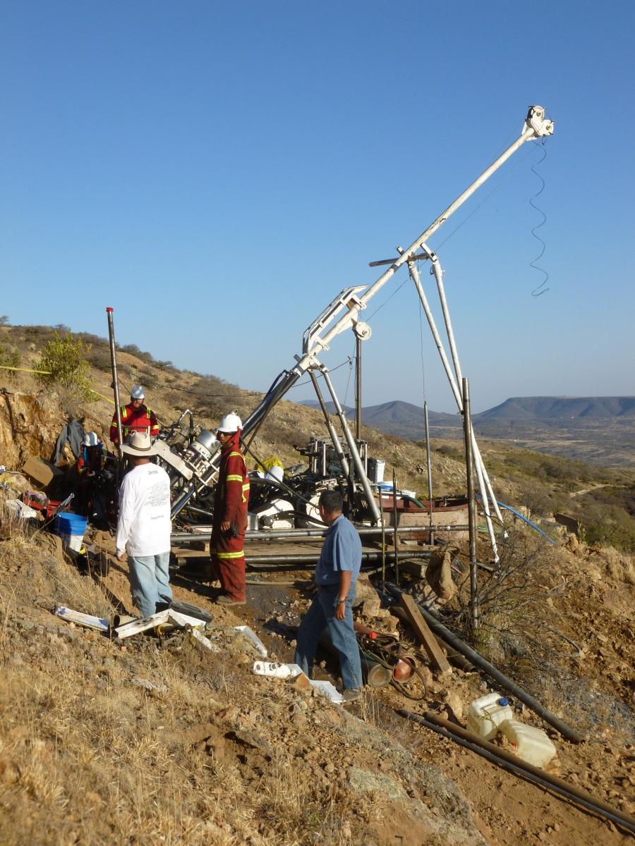 Surface drill program completed in Q2 2013 (2,156 metres in 24 holes) Initial mineral resource