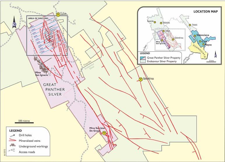 SAN IGNACIO Ag-Au PROJECT Location Ownership Past Production New Discovery Inferred Resources In-fill drilling to commence in Q3 Ramp development in Q4 (pending permitting) Guanajuato State 100%; No