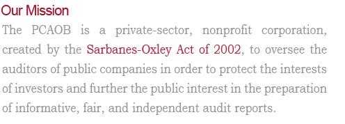 As directed by the Sarbanes-Oxley Act of 2002, the SEC is adopting rules that require conformance with specific sections of the Act.