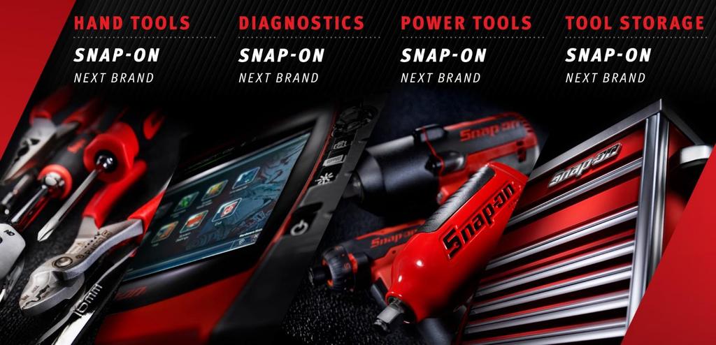 SNAPON VALUE CREATION: QUALITY Snapon rated most preferred brand by U.S. auto technicians in multiple product categories of the latest Frost & Sullivan