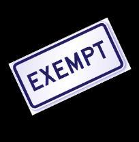 Most supplies of goods and services made by charities and public institutions are exempt unless a specific exception to the