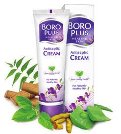 Feature BoroPlus What does the BoroPlus Antiseptic Cream brand stand for? In two words: healthy skin.