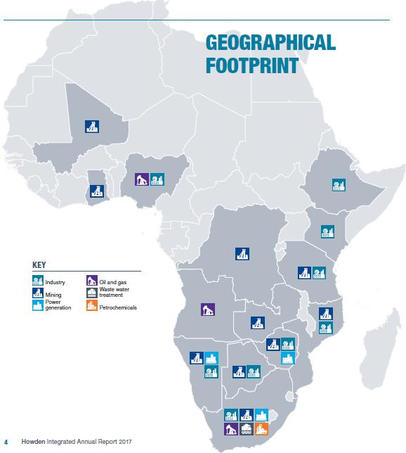 Geographical Footprint Where we