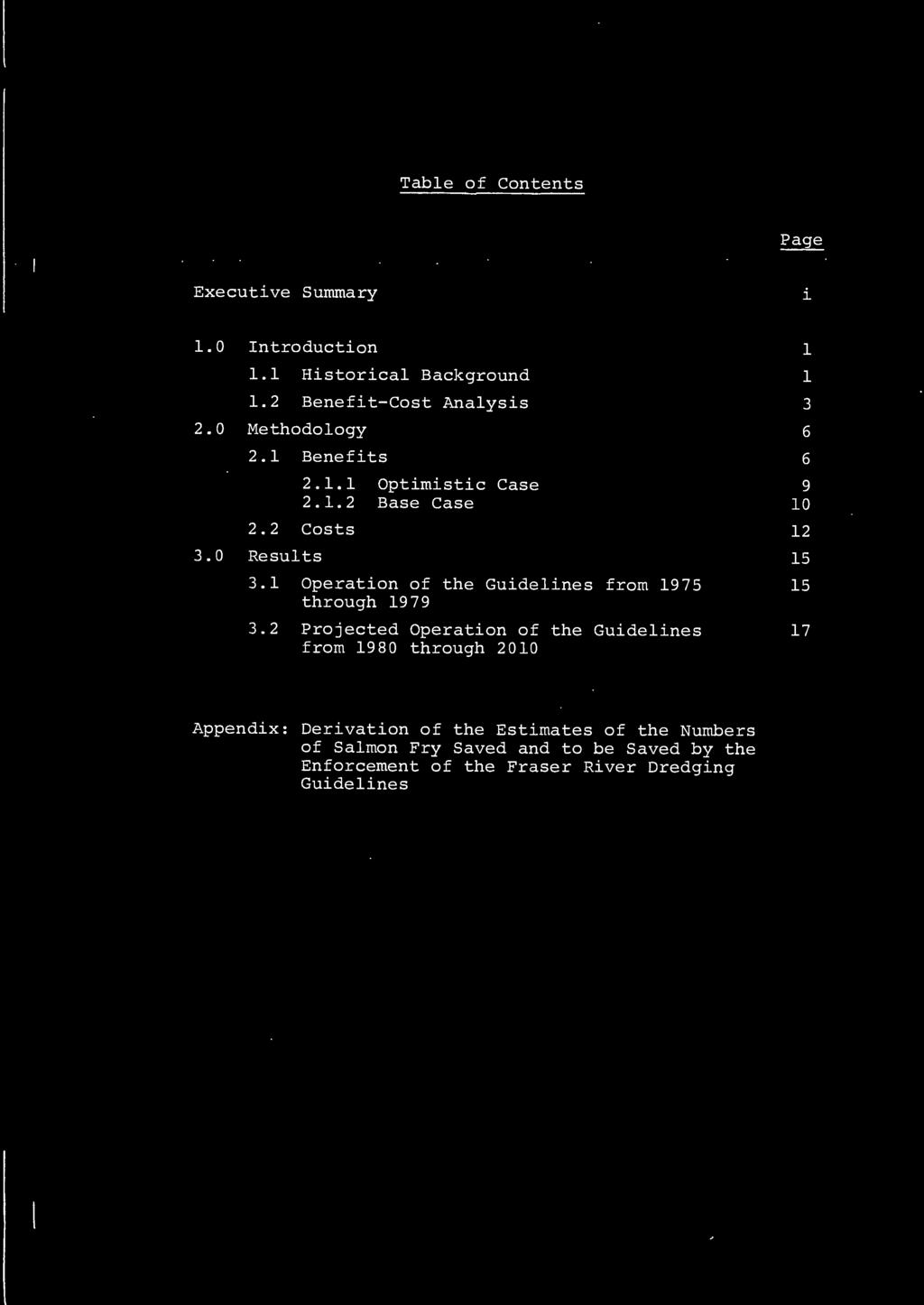 1 Operation of the Guidelines frorn 1975 through 1979 3.