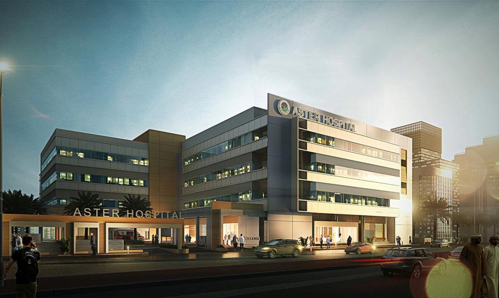 ASTER HOSPITAL SHARJAH, UAE Client: Aster DM Healthcare