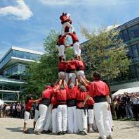 Each and every person counts to the Castellers and to us. Human towers symbolise in a unique way the Rödl & Partner corporate culture.