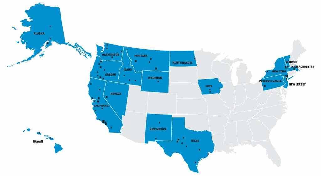 DIVERSIFIED BY GEOGRAPHY AND BRAND Nationwide Footprint with 186 Dealerships Representing 28 Brands Across 18 States GEOGRAPHIC PRESENCE NEW VEHICLE REVENUE BY BRAND LITHIA NEW VEHICLE UNIT MIX