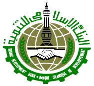 ISLAMIC DEVELOPMENT BANK PROGRESS REPORT ON THE