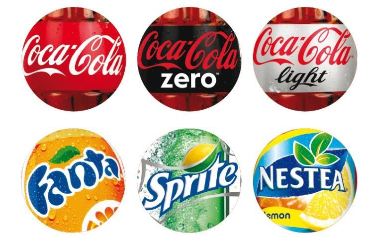 Premium Sparkling grew by 5% Brand Coca-Cola grew by 5% Coca-Cola
