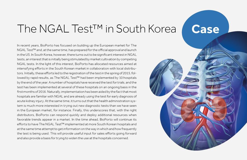The NGAL Test is a particle-enhanced turbidimetric immunoassay designed for use on most clinical chemical analysers.