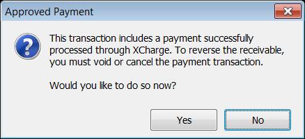 Voiding or Cancelling a Transaction If you have submitted a credit card transaction in error or need to reverse it for any other reason, you will be able to either Void or Cancel the transaction.