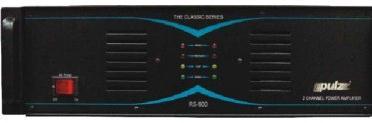 Amplifier Pulz PZ 2800 Premium 2-Channel Power Amplifier Pulz RS-900 Classic 2-Channel Power