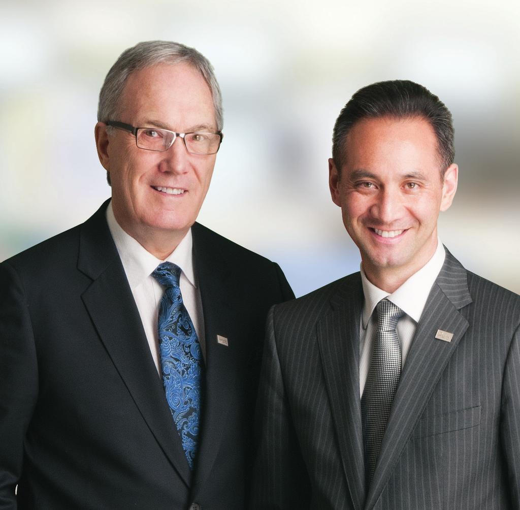 A message to our members From Board Chair Bill Brown and President and Chief Executive Officer Gavin Toy 2016 was a year where Westminster Savings was on the move both figuratively and literally.