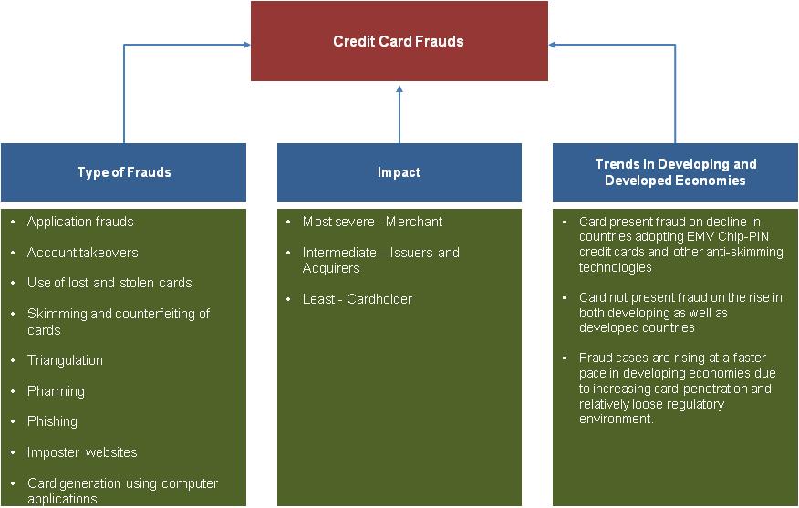 CREDIT CARD FRAUD DYNAMICS 2 Credit Card Fraud Dynamics Credit card fraud has long been presenting challenges for the card payment industry.