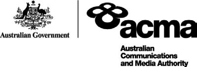 Supplier s declaration of conformity For compliance levels 1, 2 and 3 in Australia As required by the following Notices: Radiocommunications Devices (Compliance Labelling) Notice 2003 made under