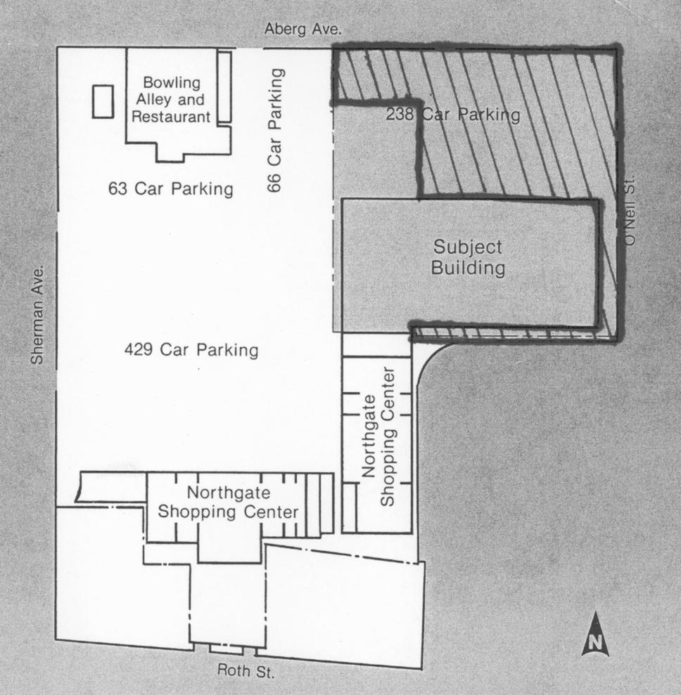 105123 This is a map of the building at 1819 Aberg Avenue where the Dane