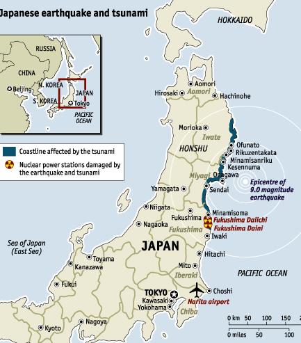 2011 East Japan Earthquake and Tsunami (3/11) Magnitude 9.