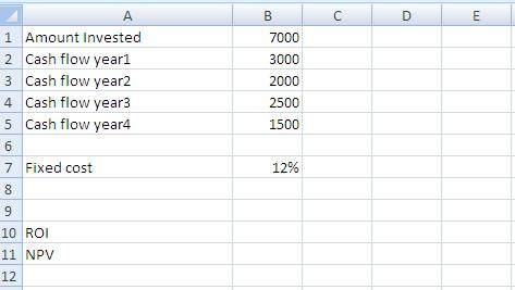 Question 45 Below is an extract from an Excel spreadsheet For the given data, give the Excel