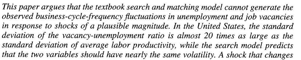 In a basic matching model with Nash wage bargaining, x = z (the value of leisure) is a