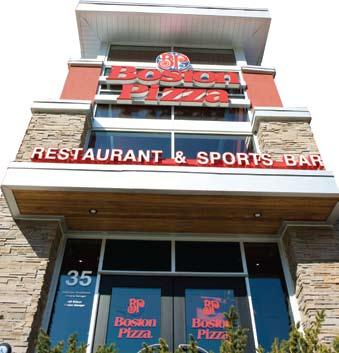 Boston Pizza Royalties Income Fund Annual Report 2009 P r o f i l e Founded in Alberta in 1964, Boston Pizza has grown to become Canada s #1 casual dining brand by continually improving our