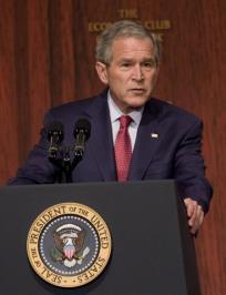 24, 2008 President Bush explained: Easy credit - combined with the faulty