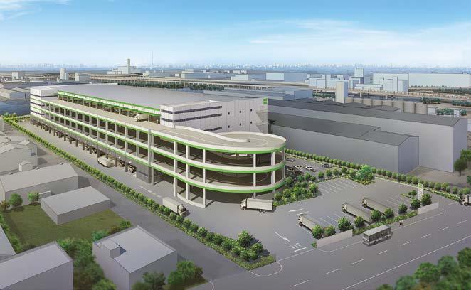 400 people working in China, Hong Kong and Japan Artist s impression: 102,000 sqm facility for