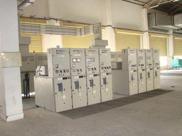 G sets 4 Nos. 11kv H.T Breakers 22 Nos. Auto Synch. Panel- 1 No.