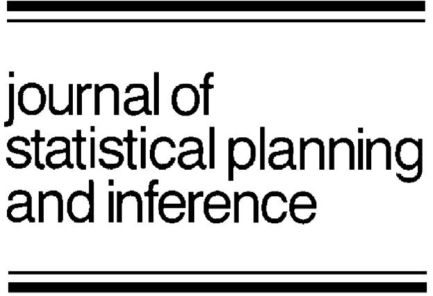 Journal of Statistical Planning and Inference www.elsevier.com/locate/jspi Discriminating between the log-normal and generalized exponential distributions Debasis Kundu a;, Rameshwar D.