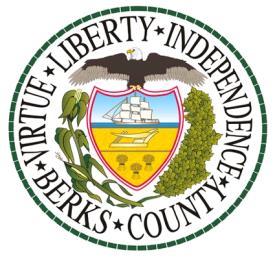 COUNTY OF BERKS, PENNSYLVANIA Office of Budget & Finance Services Center, 13th Floor Phone: 610.478.6190 633 Court Street Fax: 610.478.6206 Reading, PA 19601 E-mail: budget@countyofberks.