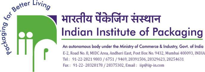 Notice No: IIP/ADMN/2018-19 11 th April, 2018 Tender Notice No: 1 Dated: 11th April, 2018 Notice Inviting Tender for Supply, Installation & Commissioning of Box Compression Tester Indian Institute of