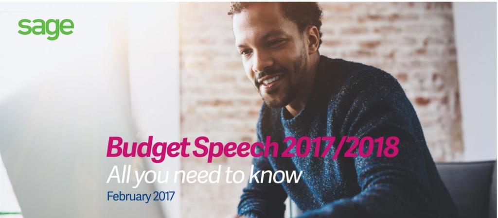 PRISMS 2018 Category: PRACTICE: Media Relations Project: Sage Budget Speech 2017 Agency: Idea Engineers Client: Sage (Africa & Middle East region) Contact: Del-Mari Roberts