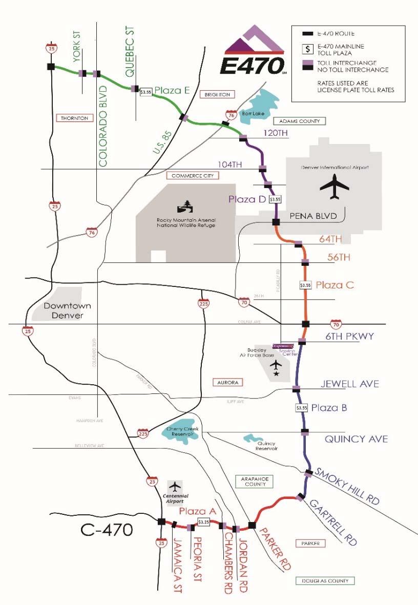 Authority Overview 3 47 centerline miles on eastern perimeter of Denver Metro Area Serves DIA and commuting customers Board of Directors 8 voting members, 8 nonvoting members Political subdivision of