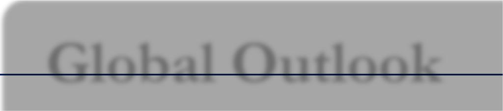 Outline Global Outlook CCA: Recent