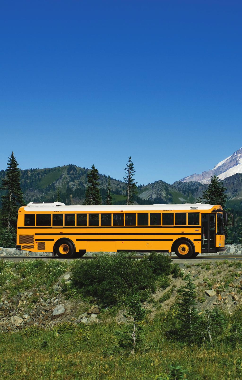 Thomas Built Buses is committed to building buses that give you peace of mind, day after day, mile after mile.