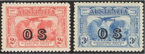 Kingsford Smith OS overprints Rare 3mm SPECIMEN This being the case, is it also not then true that many of the prices in the market place for these and other items which catalogue editors use in