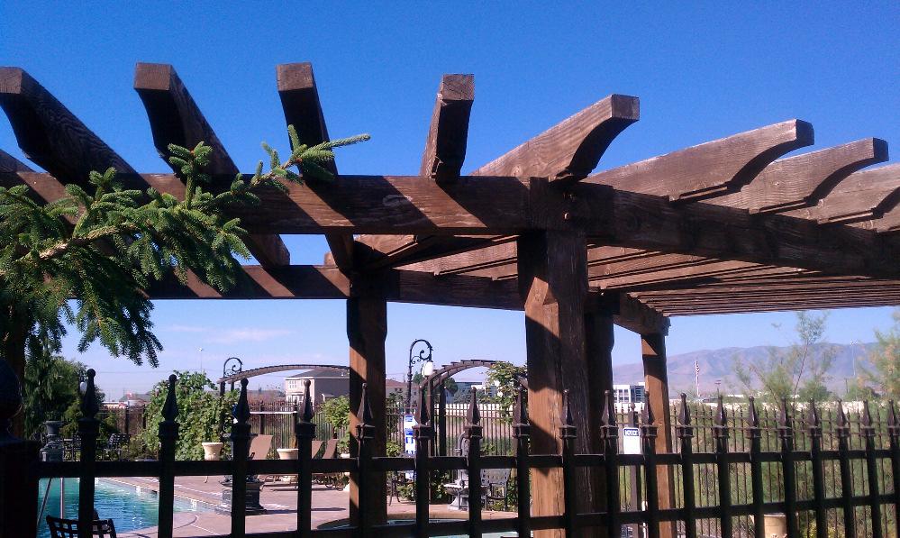 HC Detail Report by Category Wooden Pergola Repaint continued... Component in good condition.